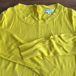 Banana republic yellow sweater